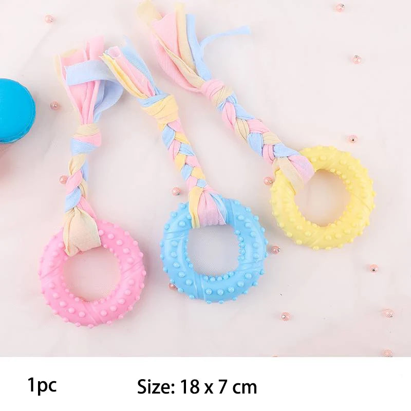 Interactive Chew Knot Toys for Small Dogs - Mystery Paw
