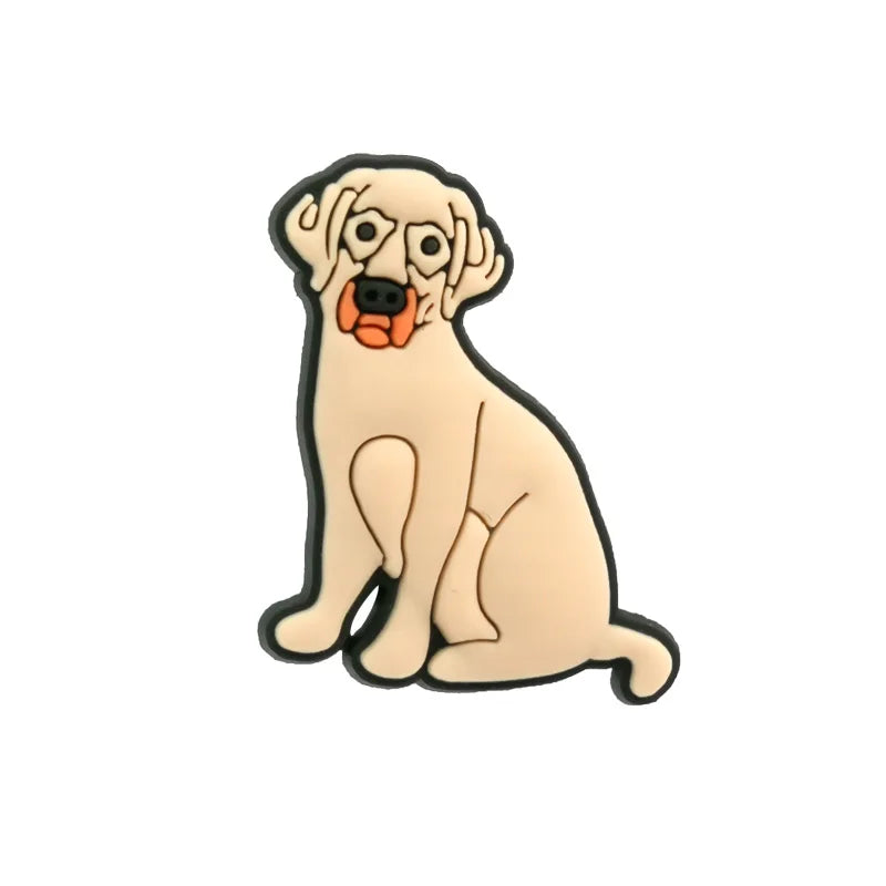 Charming Dog Shoe Charms for Labrador, Shepherd, and More!