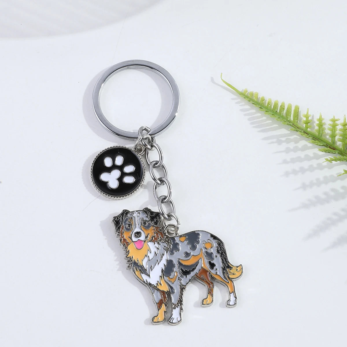 Charming German Shepherd Keychain for Dog Lovers
