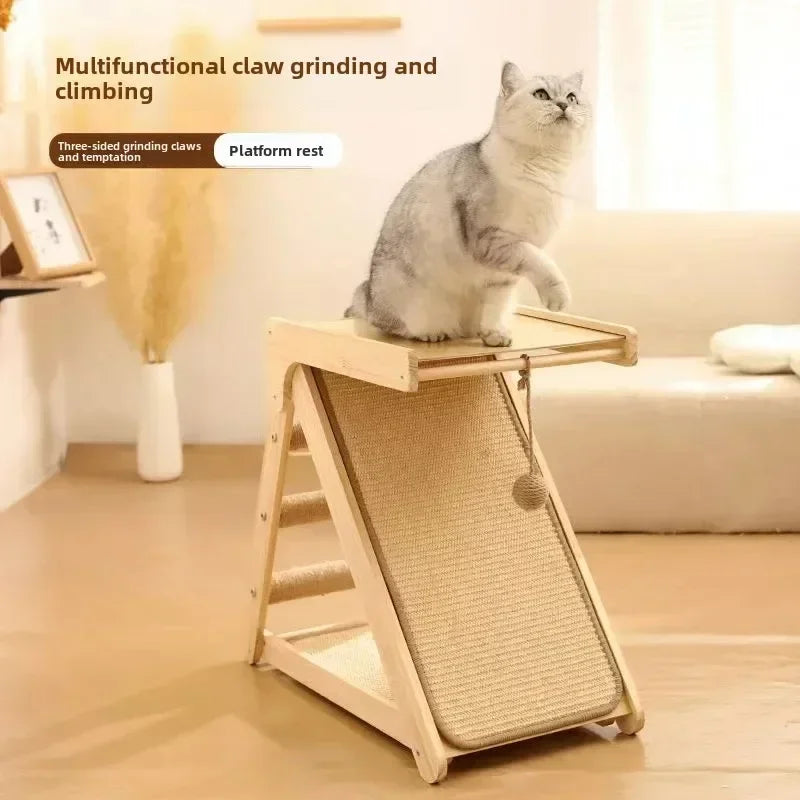 Mystery Paw Deluxe Cat Climbing Tree with Scratcher