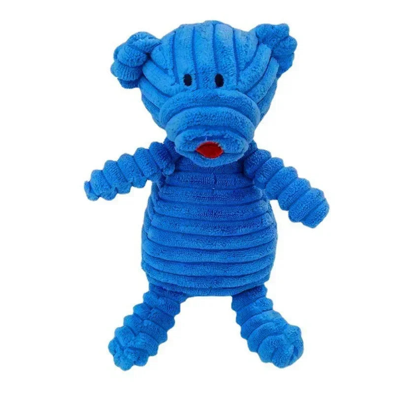 Mystery Paw Animal Squeaky Plush Toys for Dogs - Interactive & Durable Fun