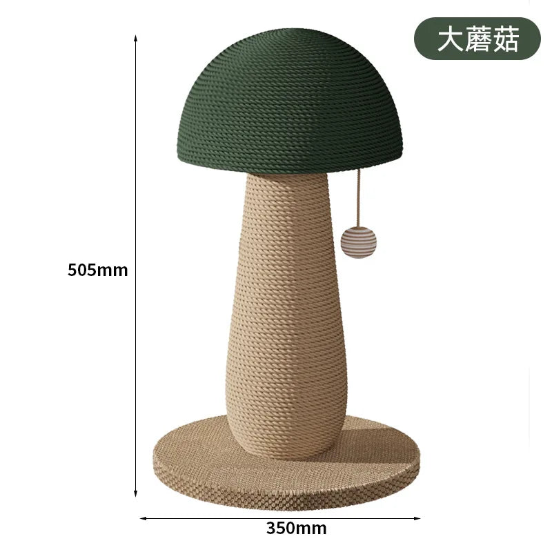 Mystery Paw Mushroom Cat Scratching Post