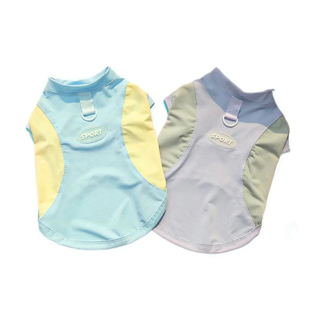 Kawaii Summer Cool Dog Vest - Breathable & Stylish Sun Protection