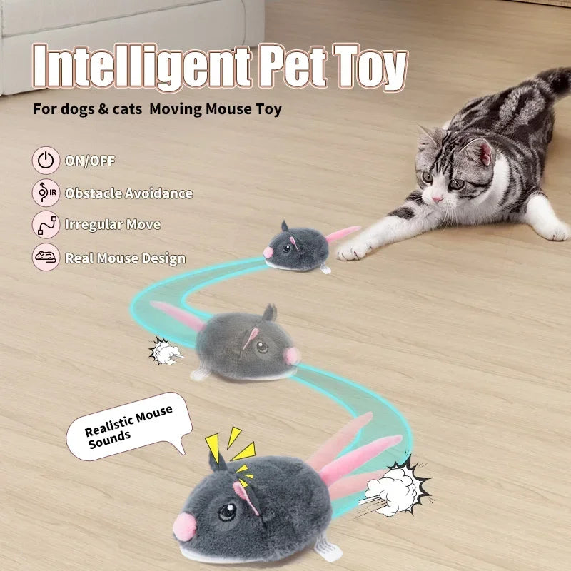 Mystery Paw Electric Interactive Mouse Cat Toy