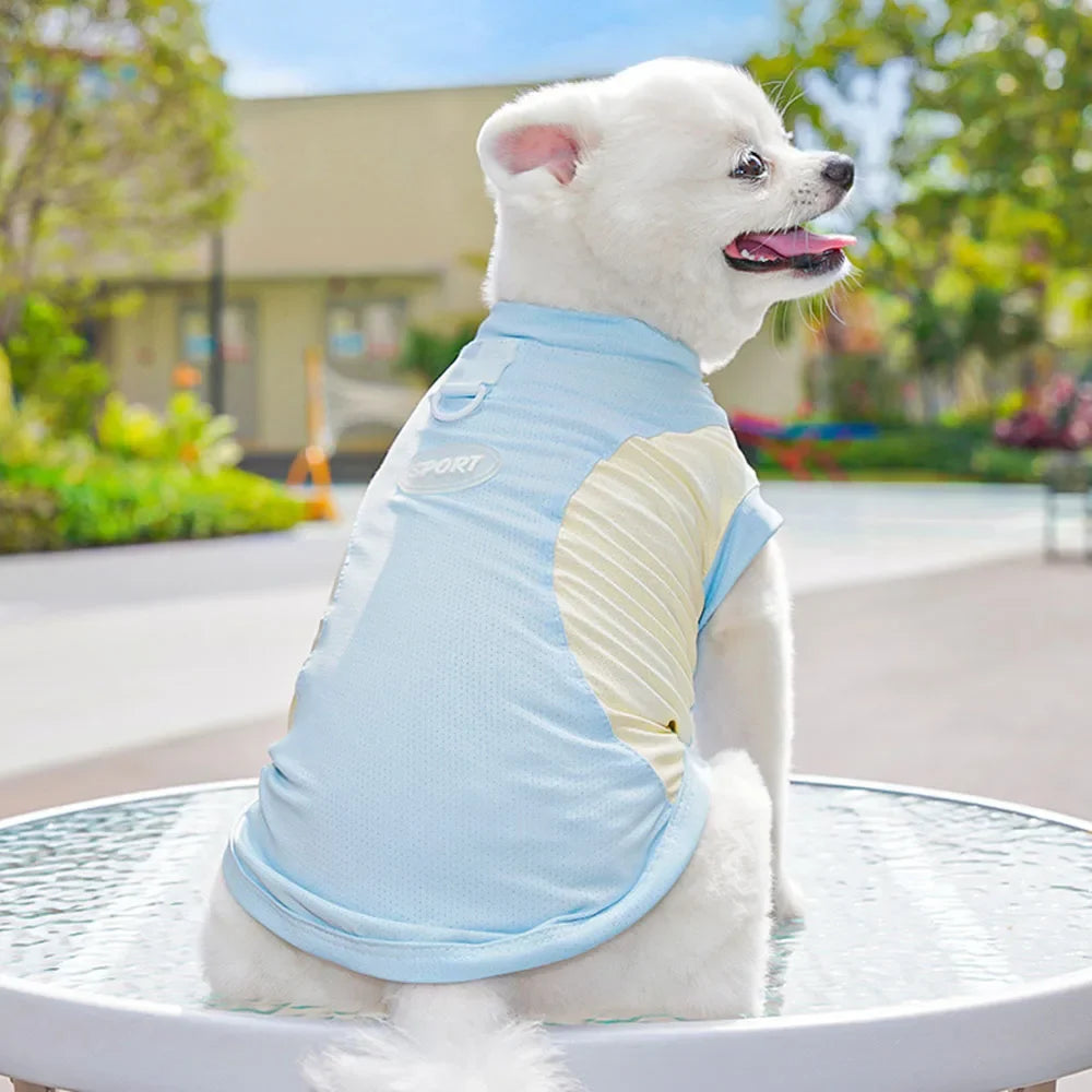 Kawaii Summer Cool Dog Vest - Breathable & Stylish Sun Protection