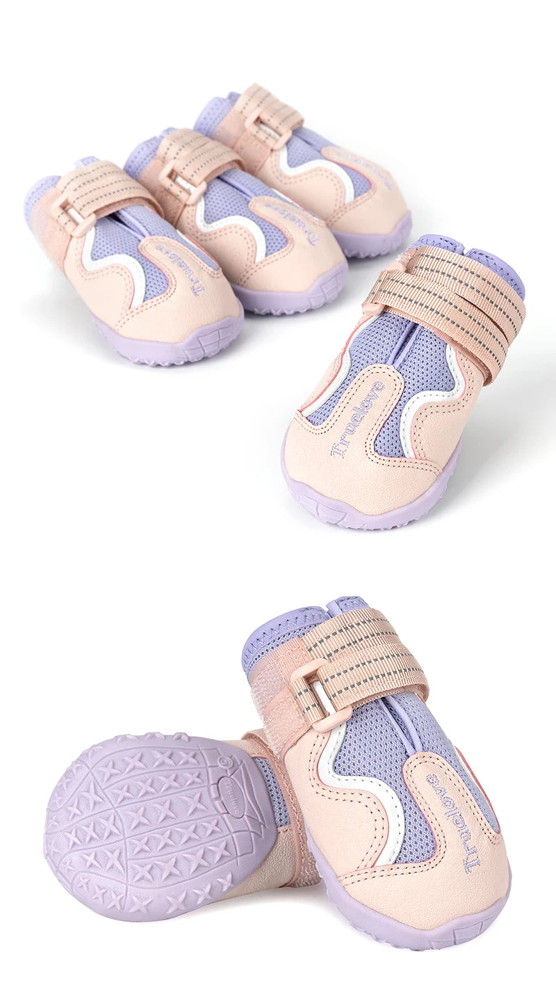Truelove Breathable Dog Boots - Soft & Protective Outdoor Shoes