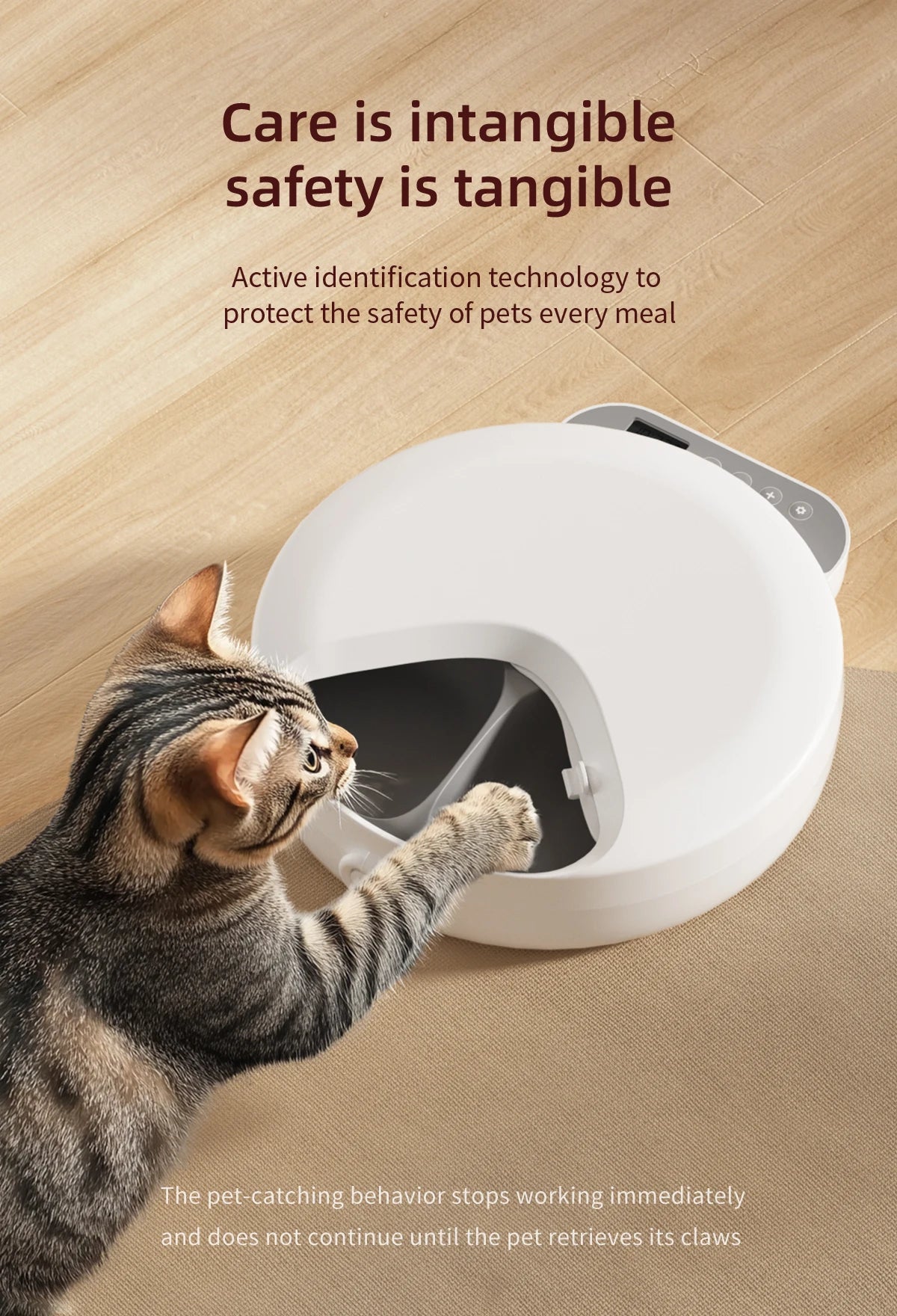 Mystery Paw 4-Meal Automatic Pet Feeder: Fresh Meals for Cats & Dogs