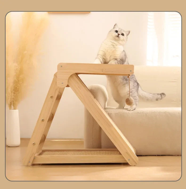 Mystery Paw Deluxe Cat Climbing Tree with Scratcher