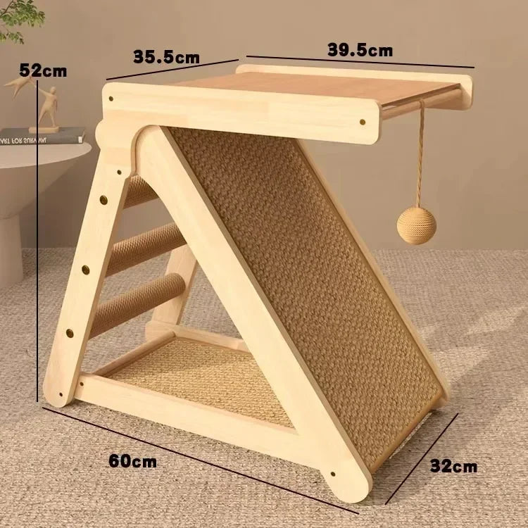 Mystery Paw Deluxe Cat Climbing Tree with Scratcher