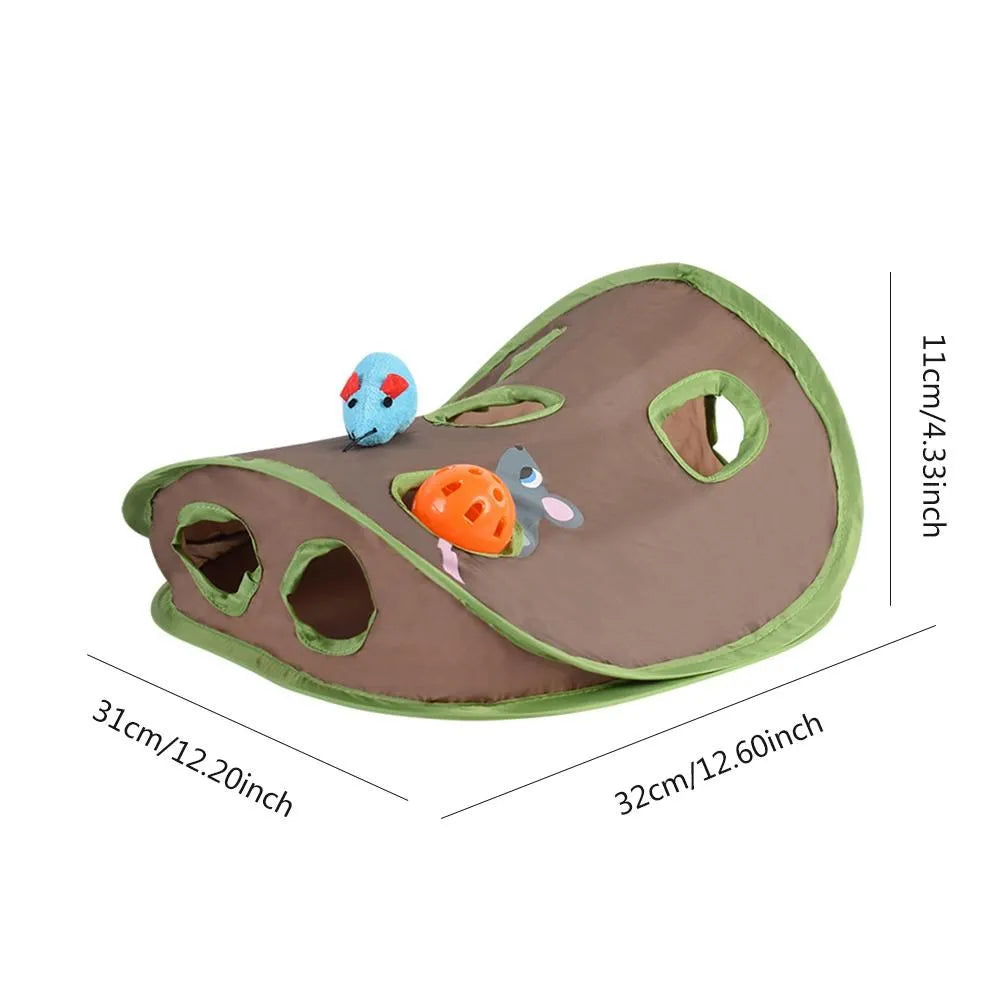 Mystery Paw Cat Interactive Hide & Seek Puzzle Toy