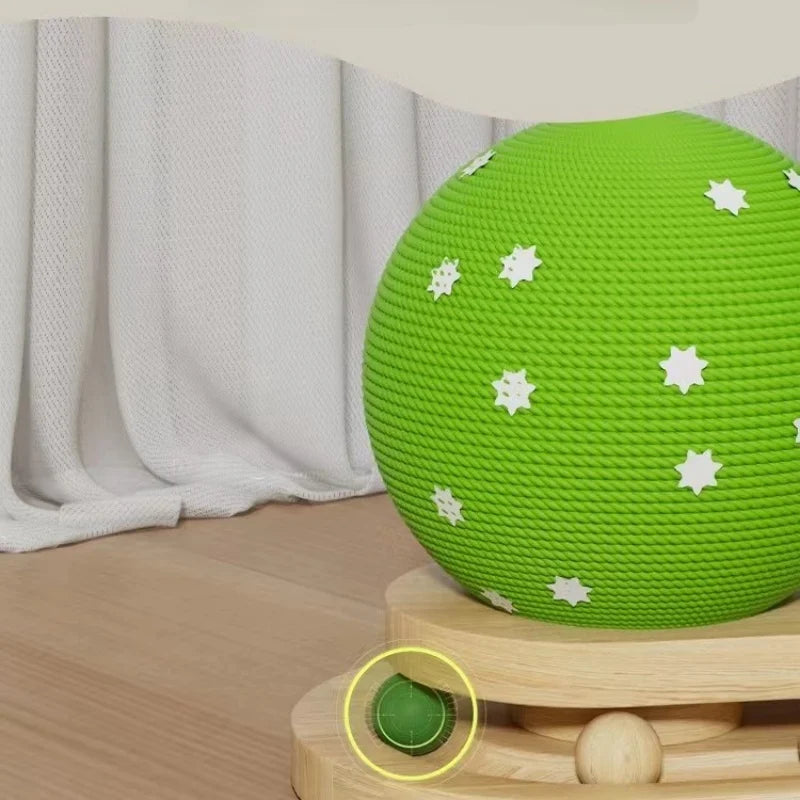 Cactus Ball Scratcher - Fun & Functional Cat Furniture