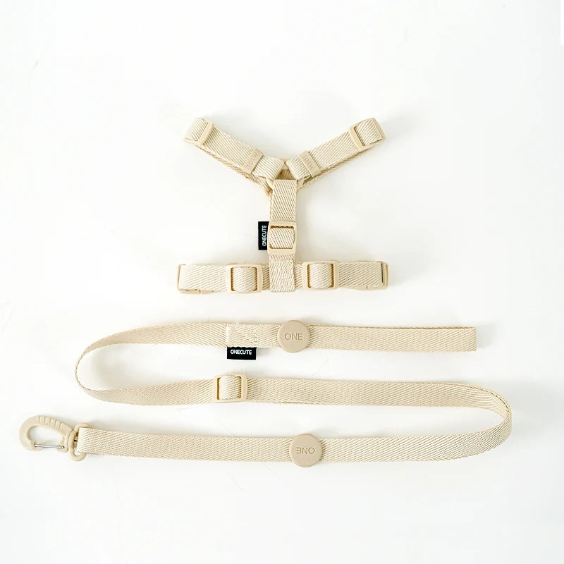 Mystery Paw Reflective H Shape Harness & Leash Set for Puppies & Cats