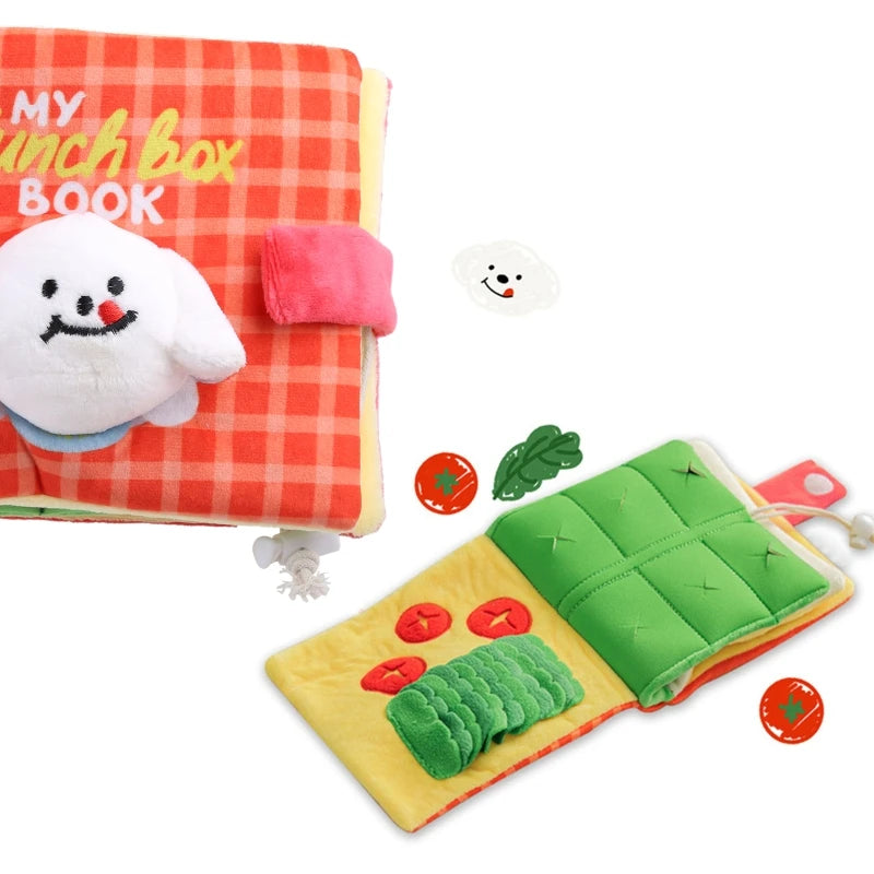 Mystery Paw Snuffle Treat Dispensing Plush Toy for Dogs