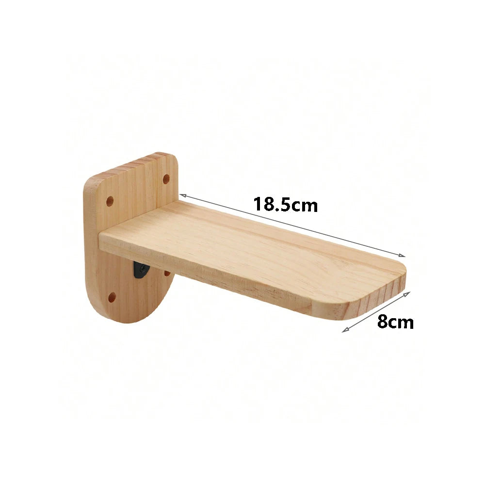 Mystery Paw Wall-Mounted Cat Playground: Climb, Scratch, Lounge!