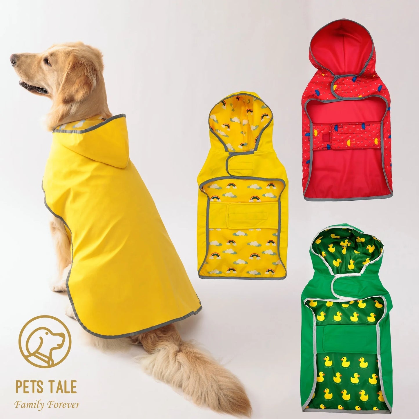 All Weather Dog Raincoat: Stay Dry and Stylish!
