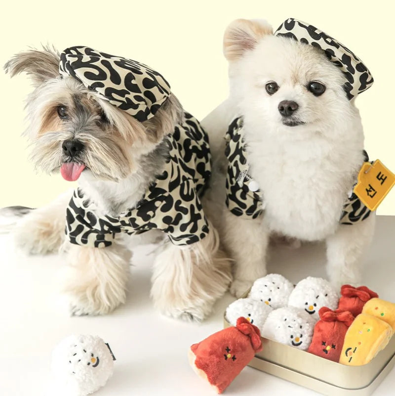Korean Bento Style Squeaky Toy Set for Dogs - Mystery Paw