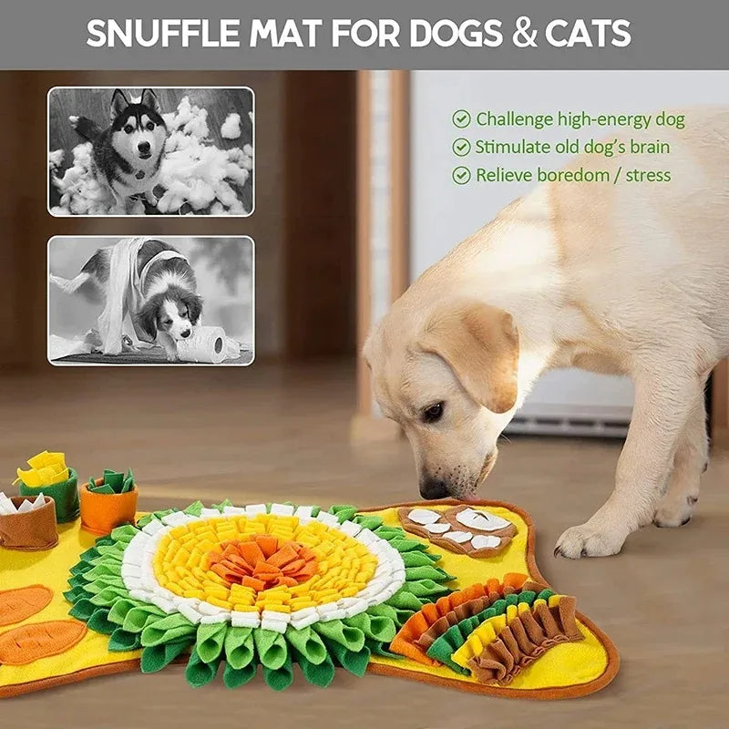 Mystery Paw Snuffle Mat: Slow Feeder & Enrichment for Dogs