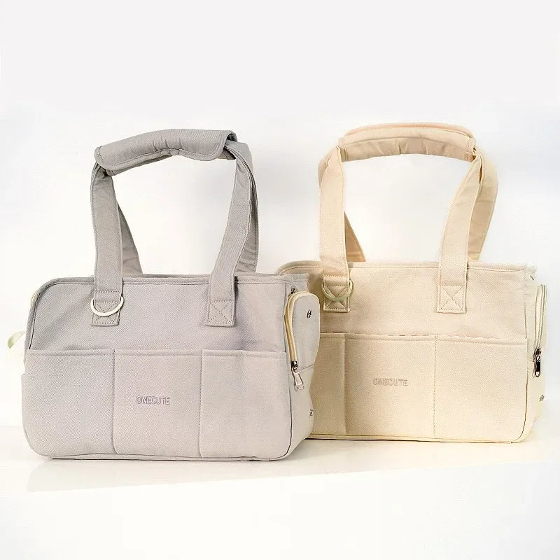 Mystery Paw Breathable Dog Carrier Bag - Travel in Style!