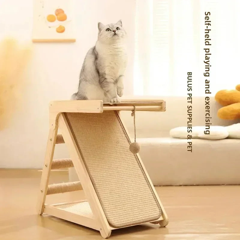 Mystery Paw Deluxe Cat Climbing Tree with Scratcher