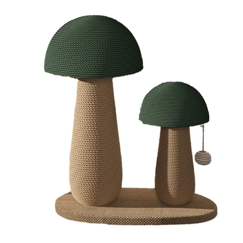Mystery Paw Mushroom Cat Scratching Post