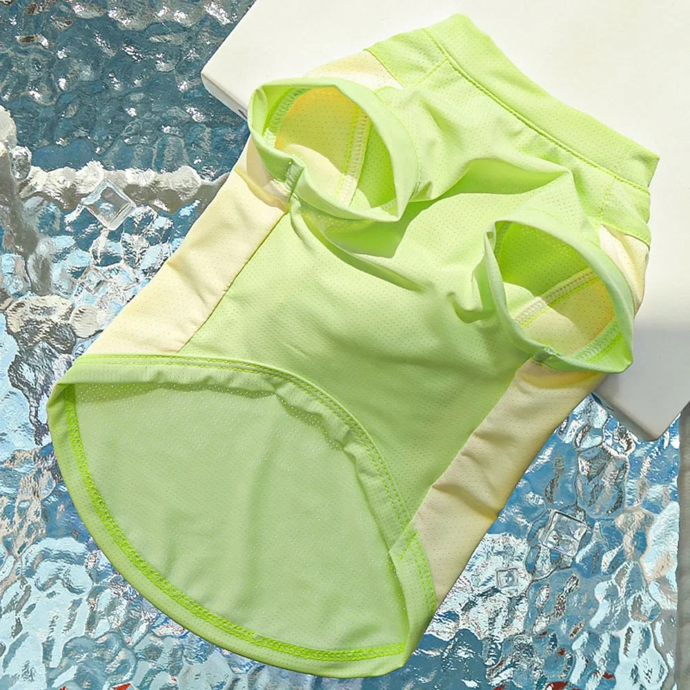 Kawaii Summer Cool Dog Vest - Breathable & Stylish Sun Protection