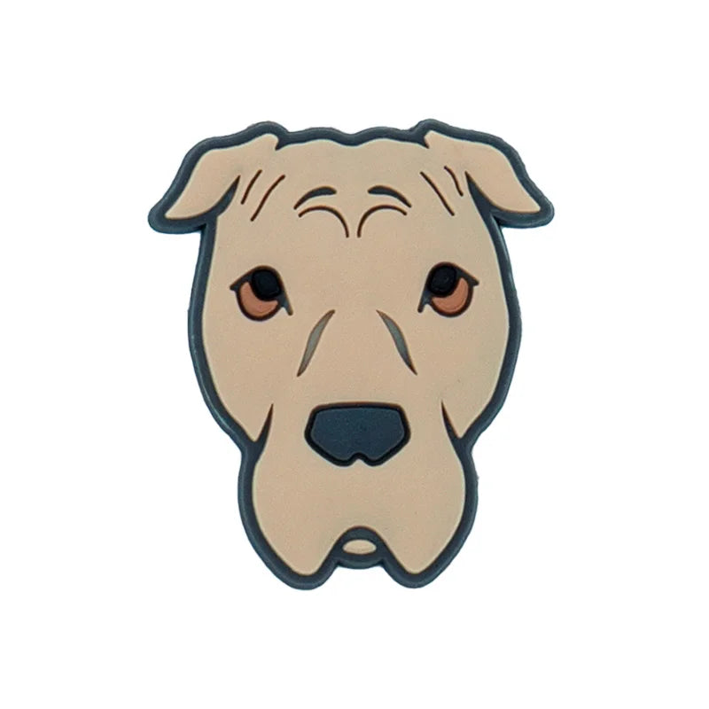 Charming Dog Shoe Charms for Labrador, Shepherd, and More!