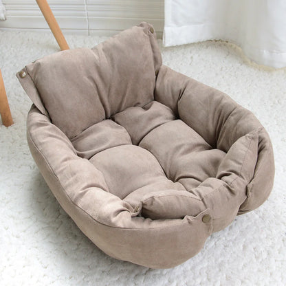 Mystery Paw 3-in-1 Cozy Bed for Cats & Dogs: Ultimate Comfort