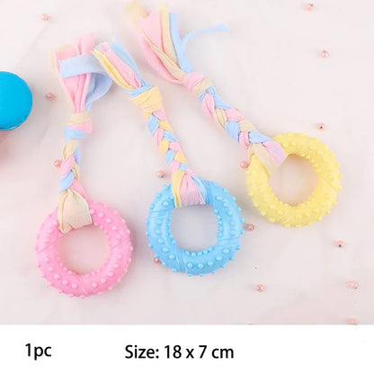 Interactive Chew Knot Toys for Small Dogs - Mystery Paw