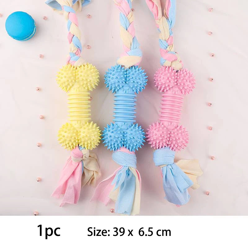 Interactive Chew Knot Toys for Small Dogs - Mystery Paw
