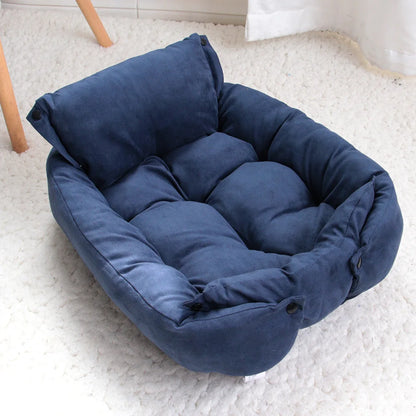 Mystery Paw 3-in-1 Cozy Bed for Cats & Dogs: Ultimate Comfort