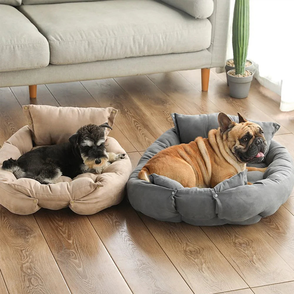 Mystery Paw 3-in-1 Cozy Bed for Cats & Dogs: Ultimate Comfort