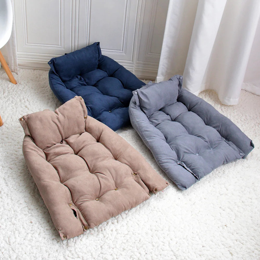 Mystery Paw 3-in-1 Cozy Bed for Cats & Dogs: Ultimate Comfort