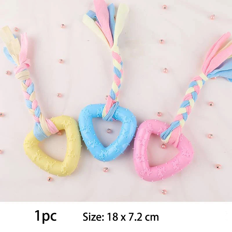 Interactive Chew Knot Toys for Small Dogs - Mystery Paw