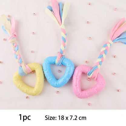 Interactive Chew Knot Toys for Small Dogs - Mystery Paw