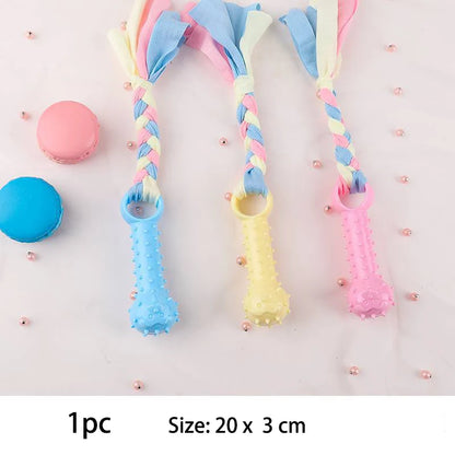 Interactive Chew Knot Toys for Small Dogs - Mystery Paw
