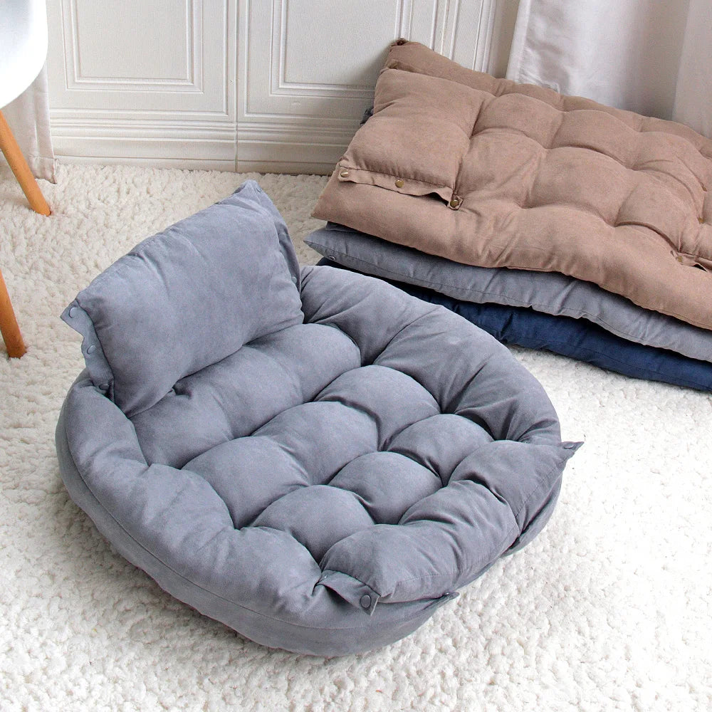 Mystery Paw 3-in-1 Cozy Bed for Cats & Dogs: Ultimate Comfort