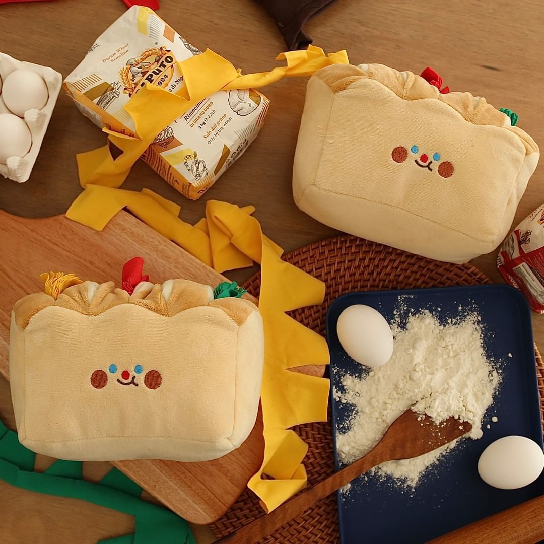 Mystery Paw Interactive Bread Toast Dog Chew Toy