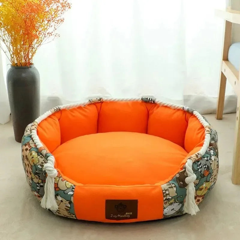Mystery Paw's Cozy Kitten & Puppy Bed - Breathable Comfort