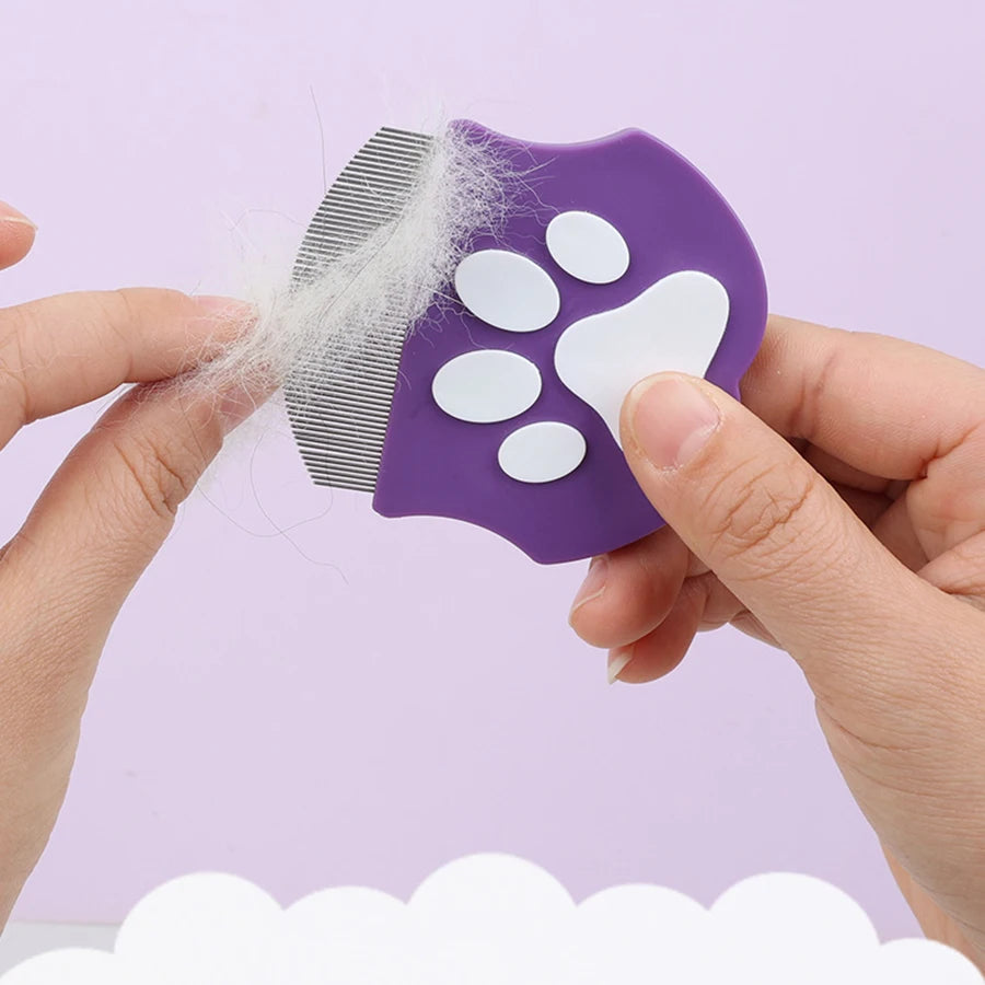 Mystery Paw Flea Comb - Perfect Grooming Tool for Cats & Dogs