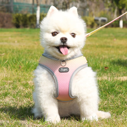 Reflective Adjustable Step-In Harness for Small Dogs & Cats - Supet