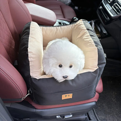 Eco-Friendly Dual-Use Pet Car Seat & Cozy Nest
