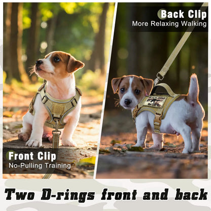 Tactical Reflective No-Pull Puppy Vest Harness - Mystery Paw