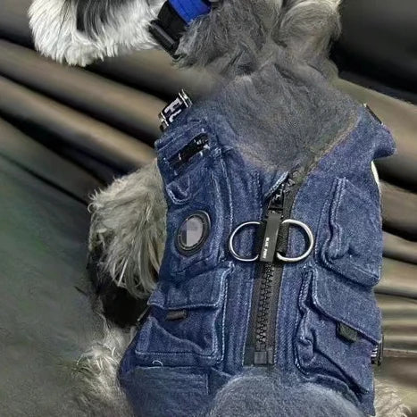Trendy Dog Workwear Vest - Perfect for Autumn & Winter