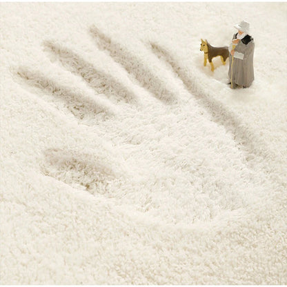 Mystery Paw Cartoon Cat-Shaped Bed Rug