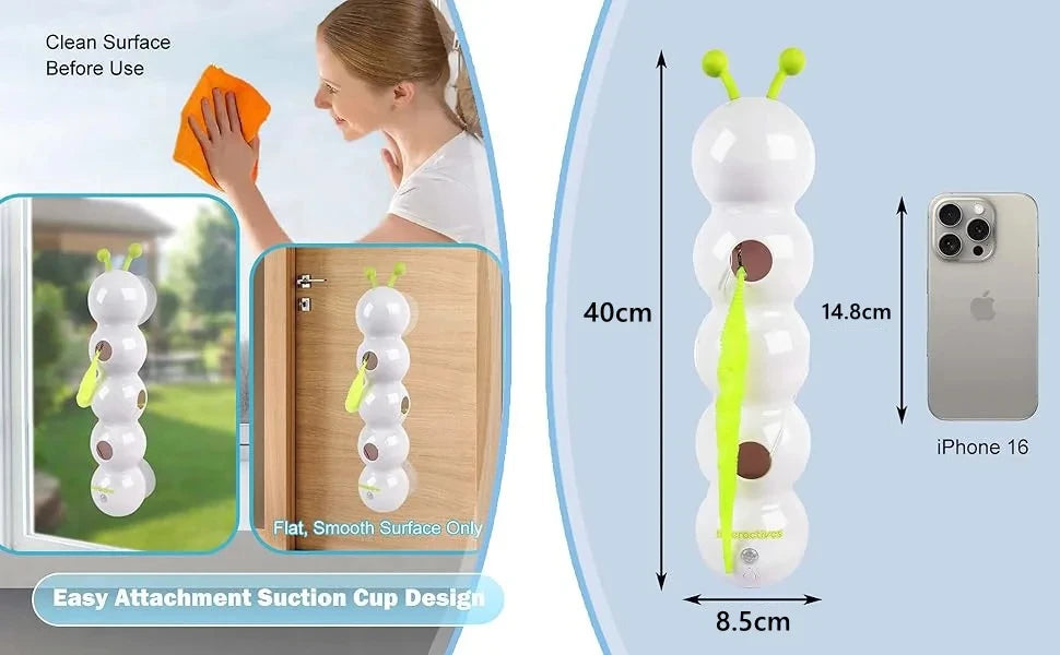 Interactive Cat Stick Pro with Replaceable Tail