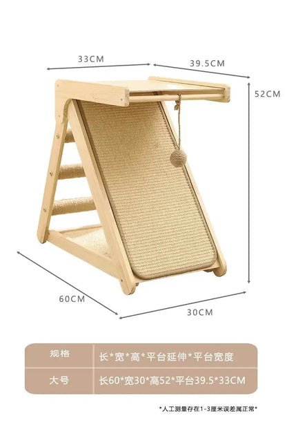 Mystery Paw Deluxe Cat Climbing Tree with Scratcher