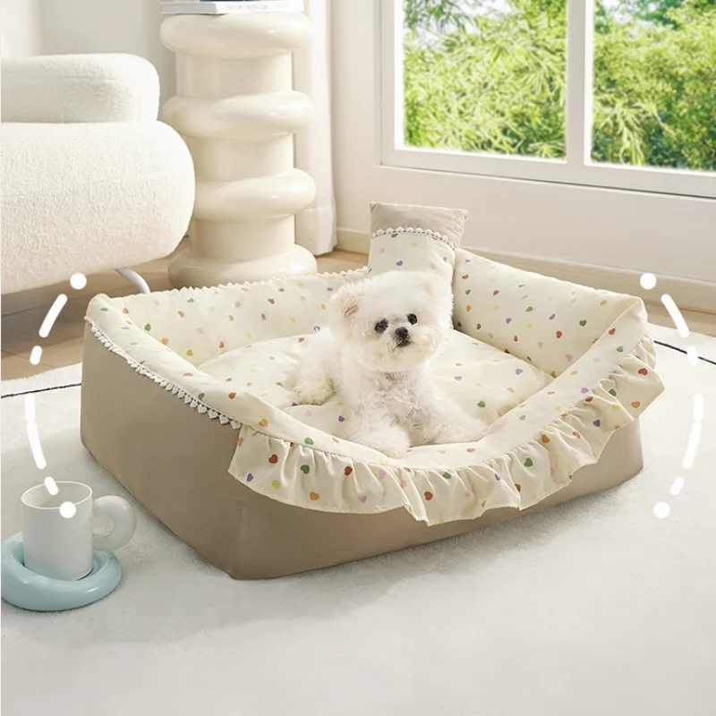 Mystery Paw Cozy Nest Dog Bed - Perfect Comfort for Your Small to Medium Pets!