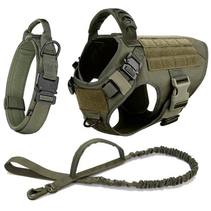 PETRAVEL Adjustable Military Grade Vest Dog Harness
