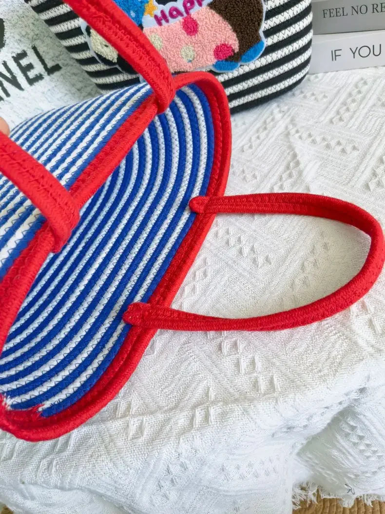 Trendy Large Capacity Cotton Rope Dog Shoulder Bag