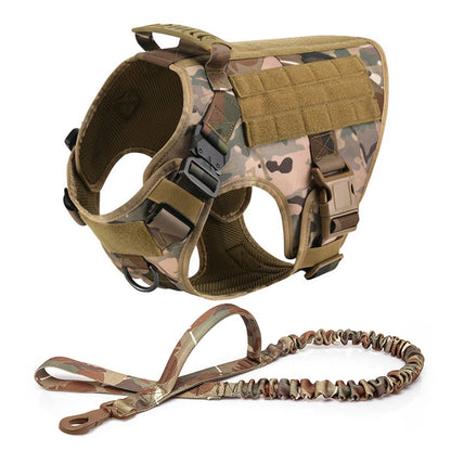 PETRAVEL Adjustable Military Grade Vest Dog Harness